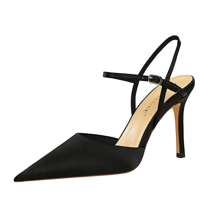 High Heeled Shallow Mouth Pumps - Image 5