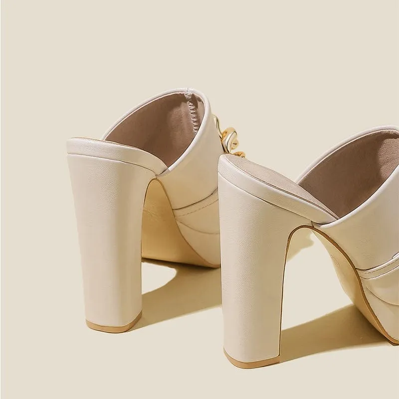 Open-Toe Heel Sandals - Image 2
