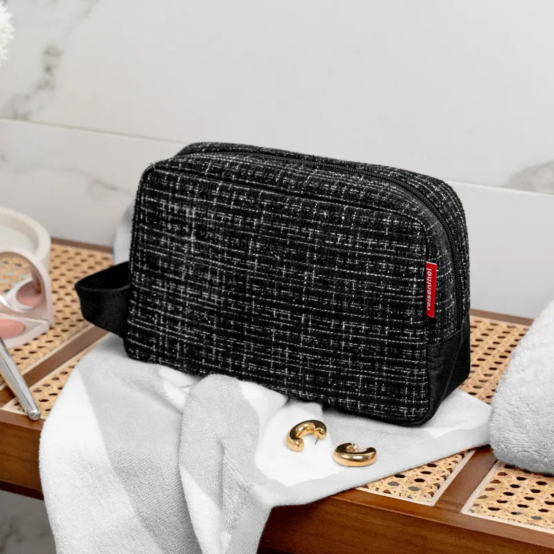 cosmeticpouch M bouclé black - Image 2