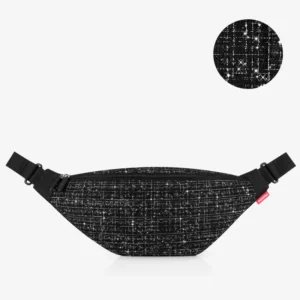 city beltbag bouclé black