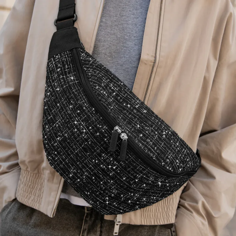 city beltbag bouclé black - Image 2