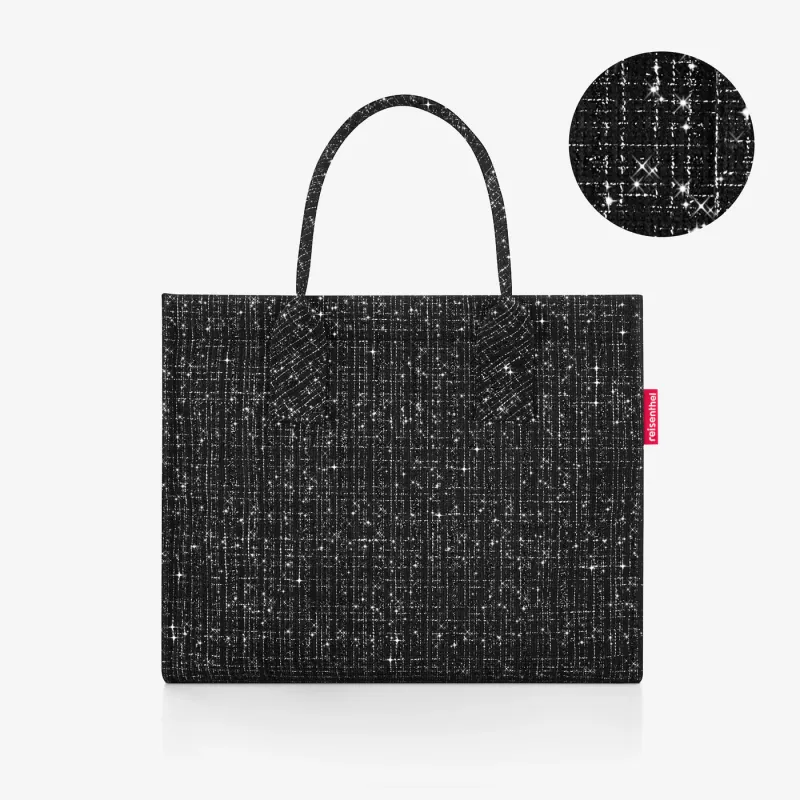 daily shopper bouclé black