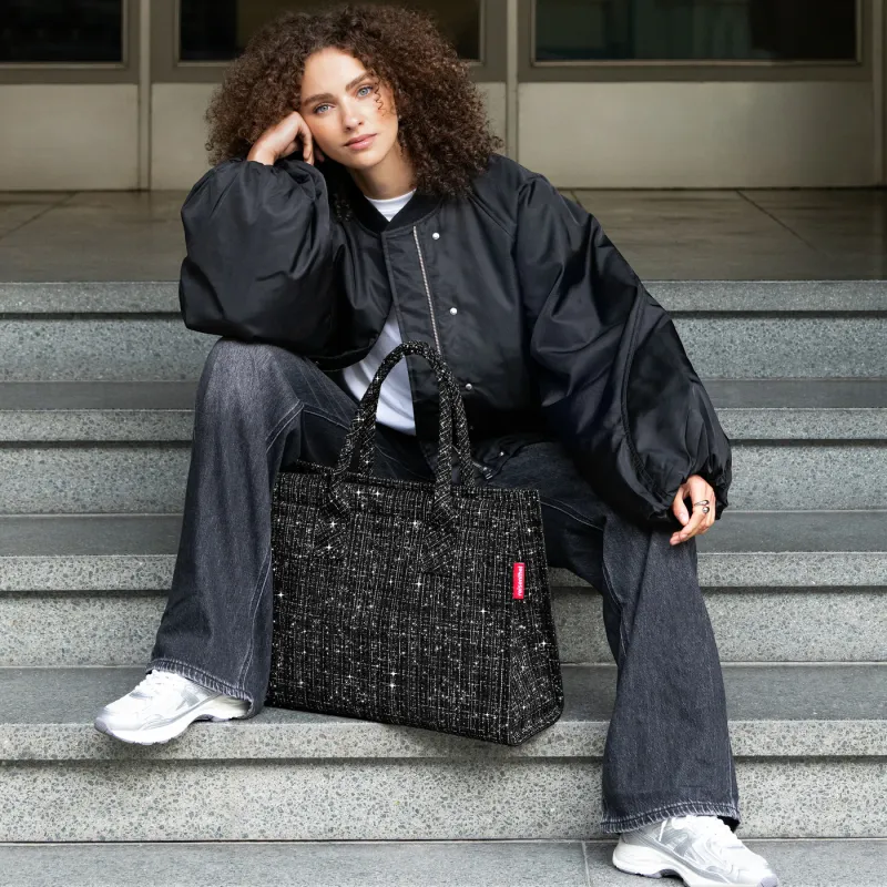 daily shopper bouclé black - Image 3