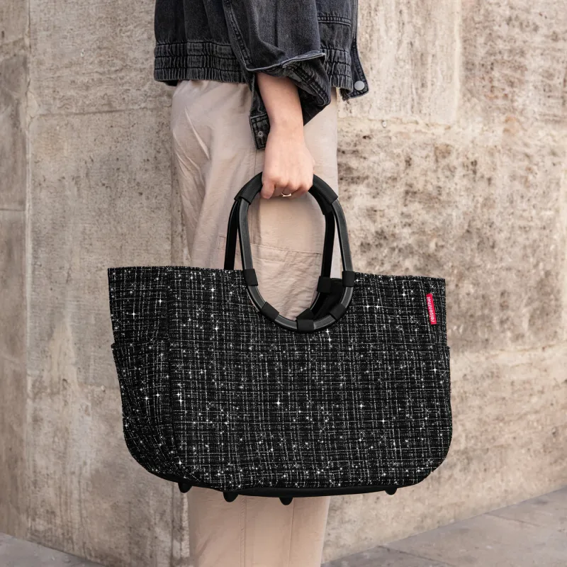 loopshopper L bouclé black - Image 2