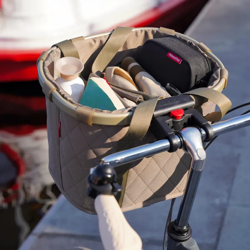 bikebasket frame rhombus olive - Image 2