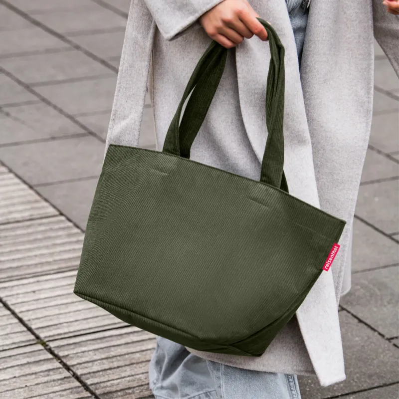 shopper M cord dark matcha - Image 3