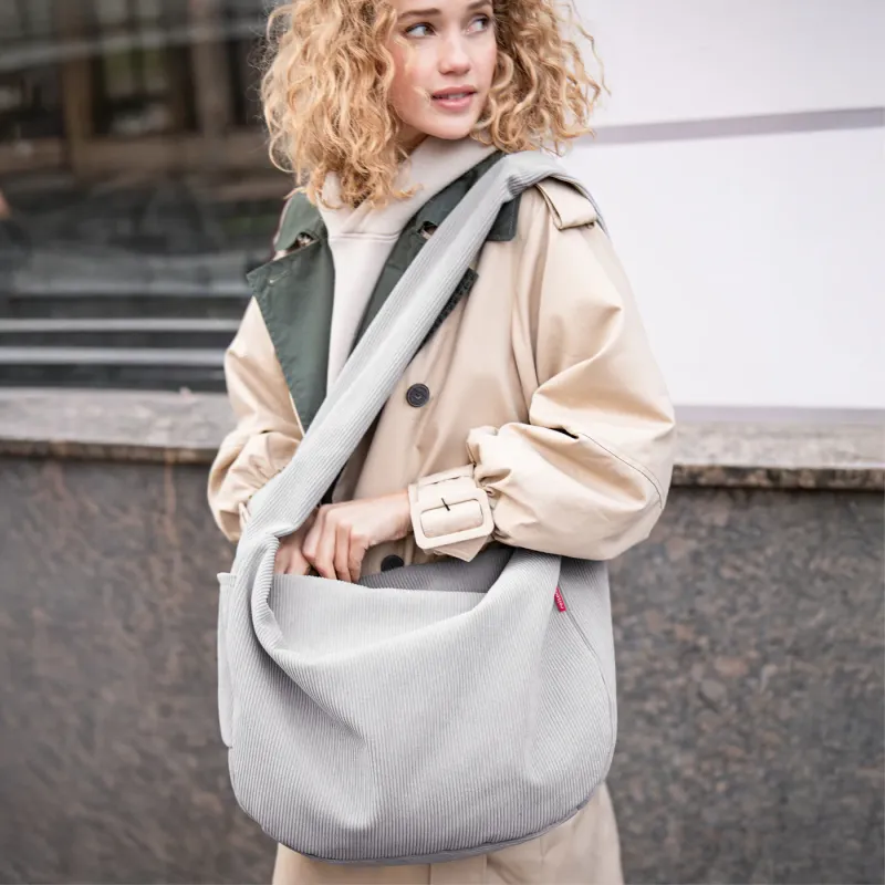 moonbag cord grey - Image 2