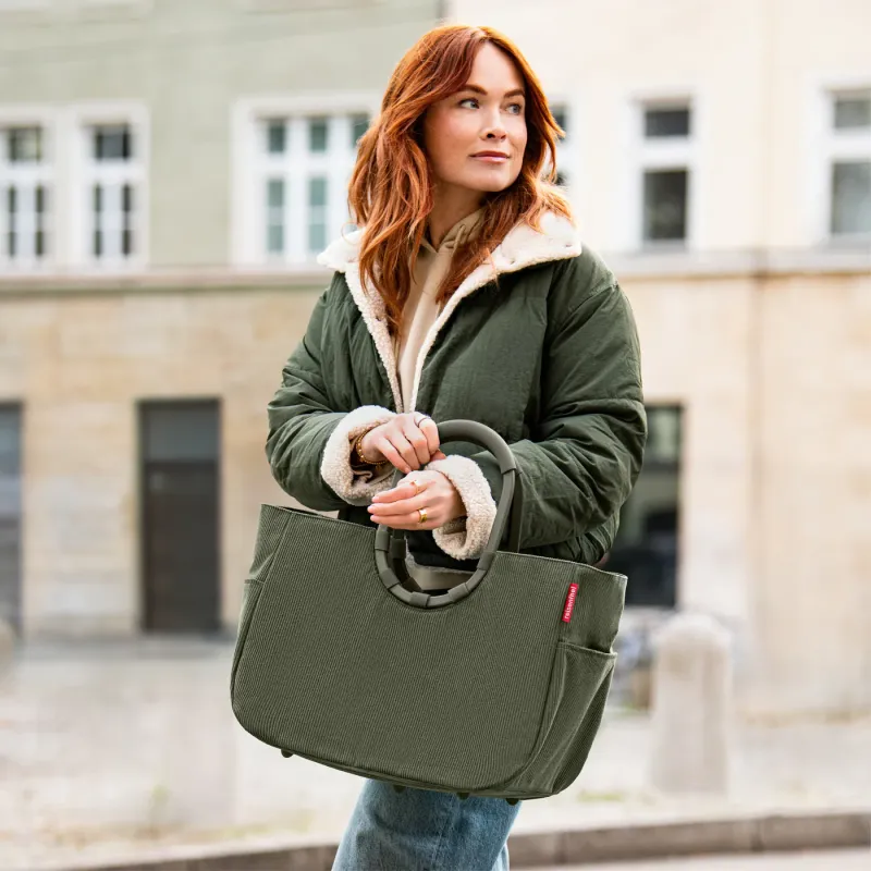 loopshopper L cord dark matcha - Image 3