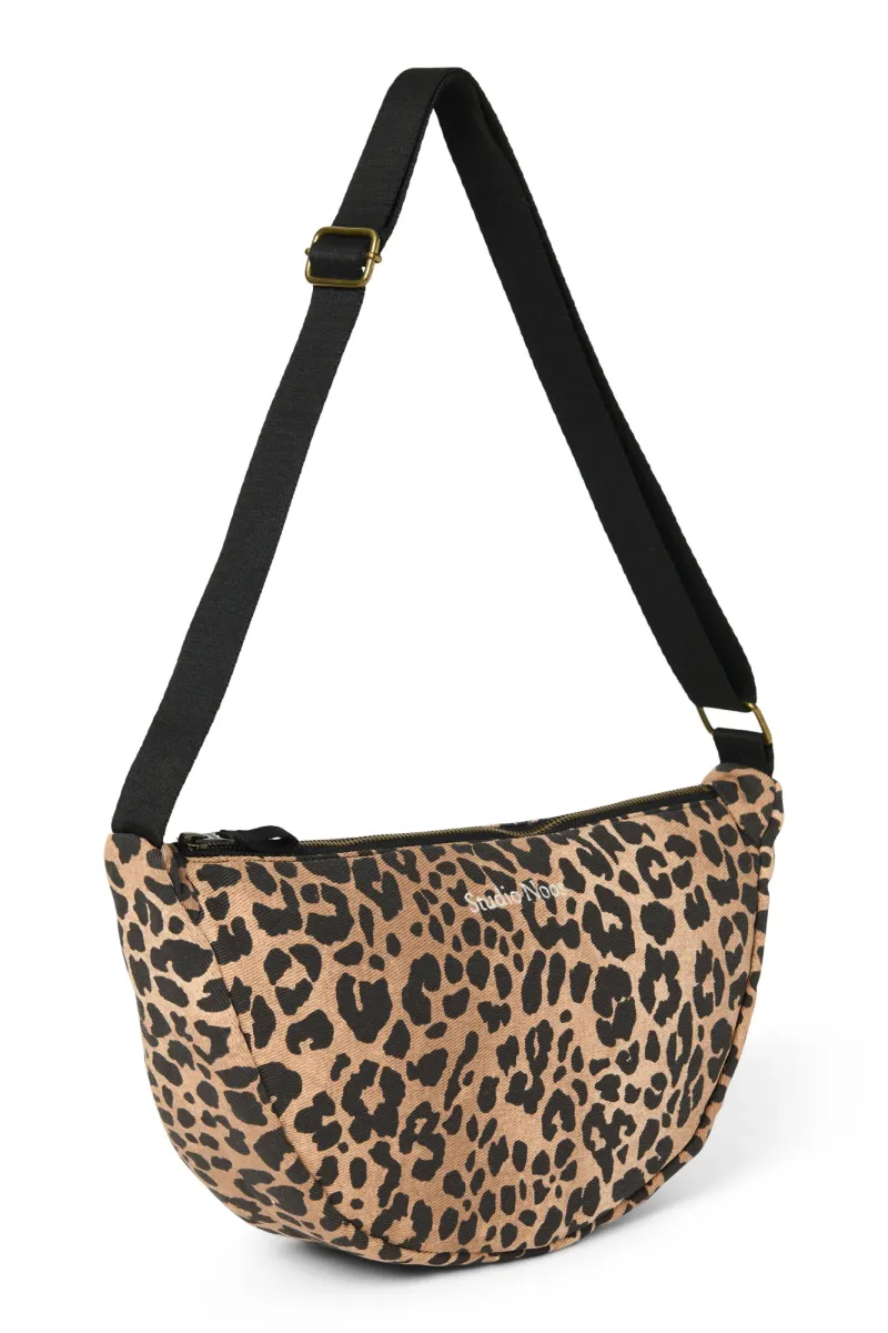 Cotton Adult Fanny Pack | Brown Leopard - Image 3