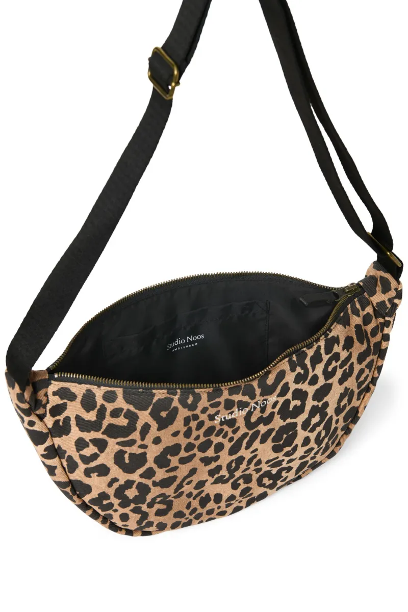 Cotton Adult Fanny Pack | Brown Leopard - Image 5