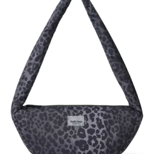 Puffy Mini Cross Body Bag | Leopard