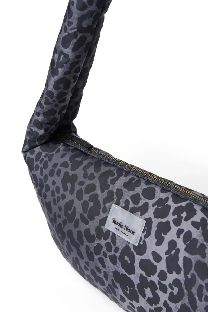 Puffy Mini Cross Body Bag | Leopard - Image 4