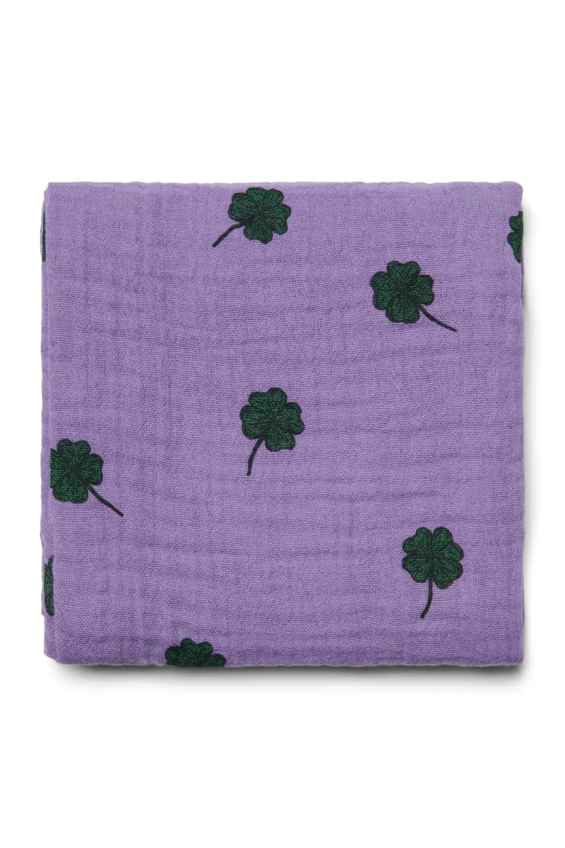 Swaddle Print Medium | Purple Clover - Image 3