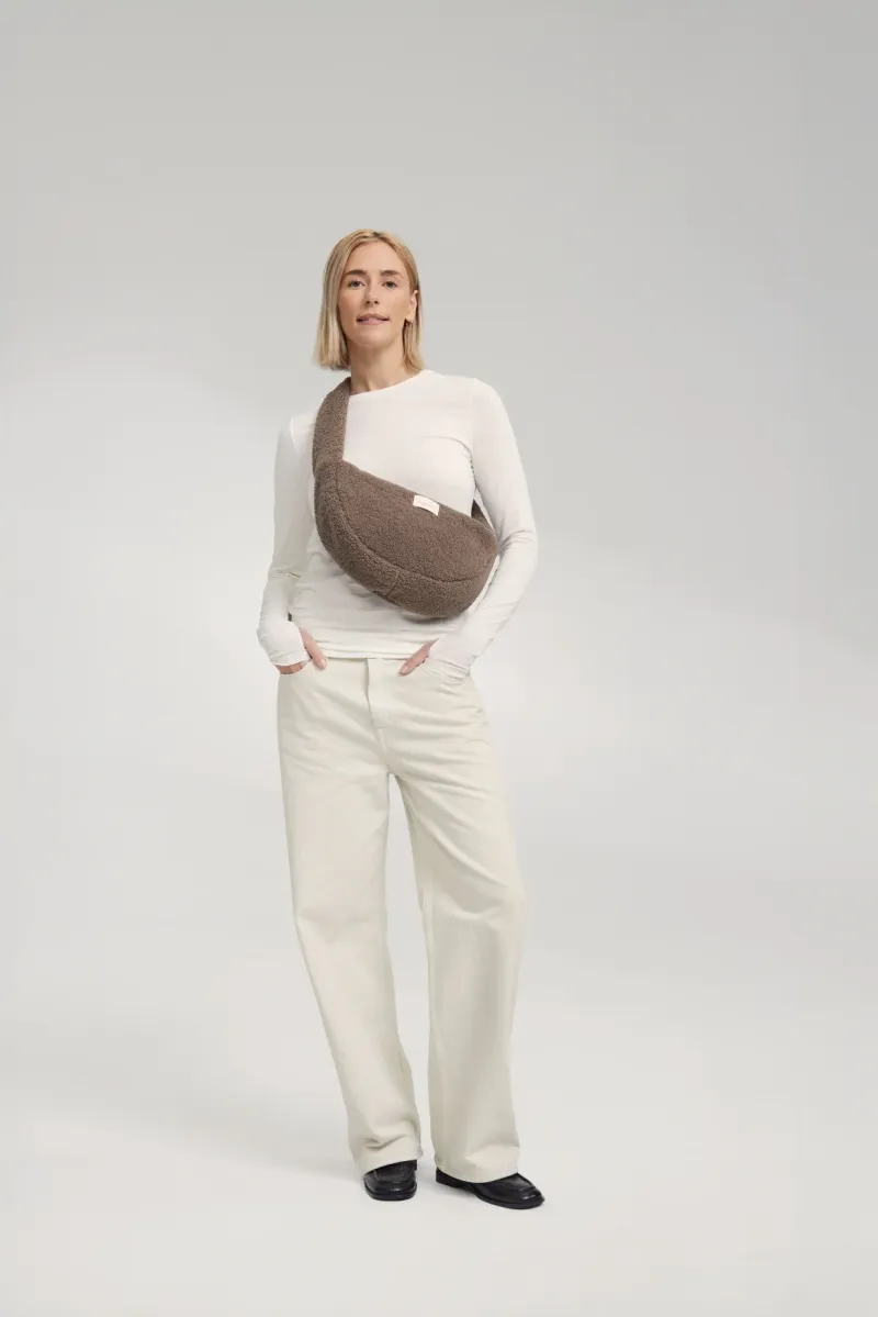 Teddy Mini Cross Body Bag | Brown - Image 2