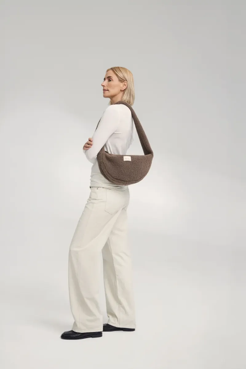 Teddy Mini Cross Body Bag | Brown - Image 3
