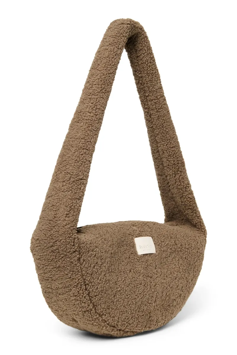 Teddy Mini Cross Body Bag | Brown - Image 4