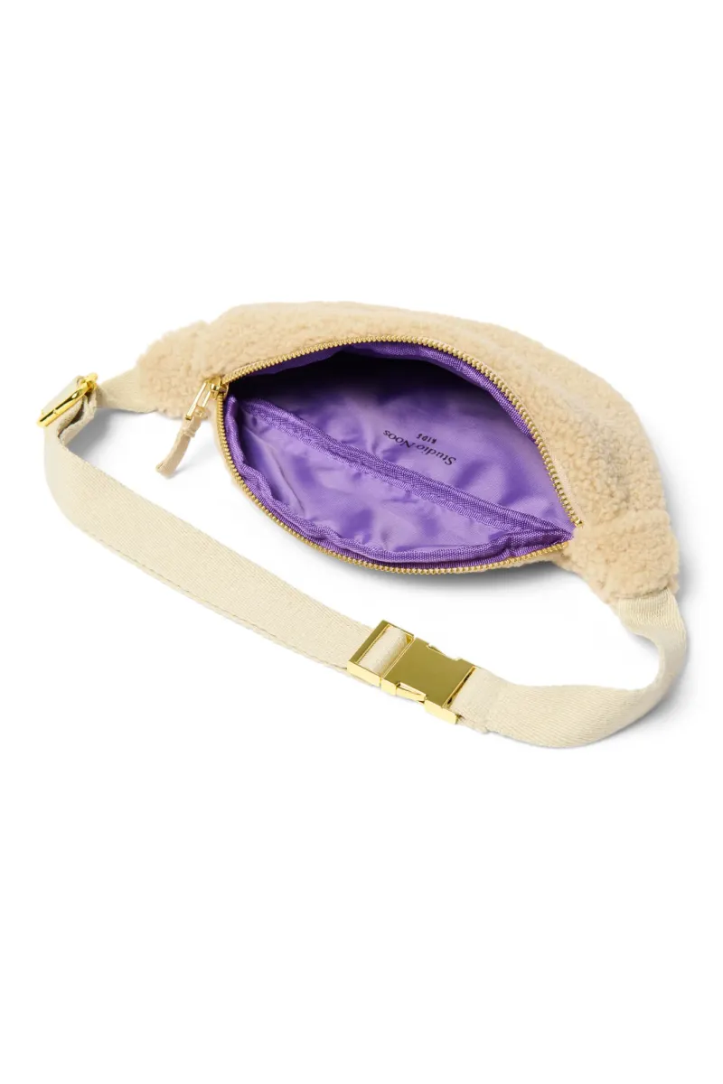 Teddy Mini Fanny Pack | Ecru - Image 2