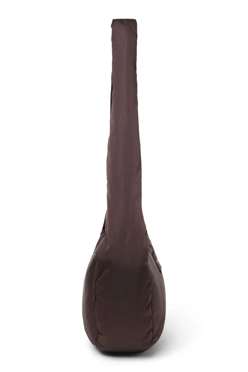 Puffy Mini Cross Body Bag | Brown - Image 2