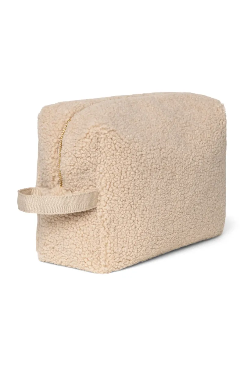 Teddy Toiletry Bag | Ecru - Image 3