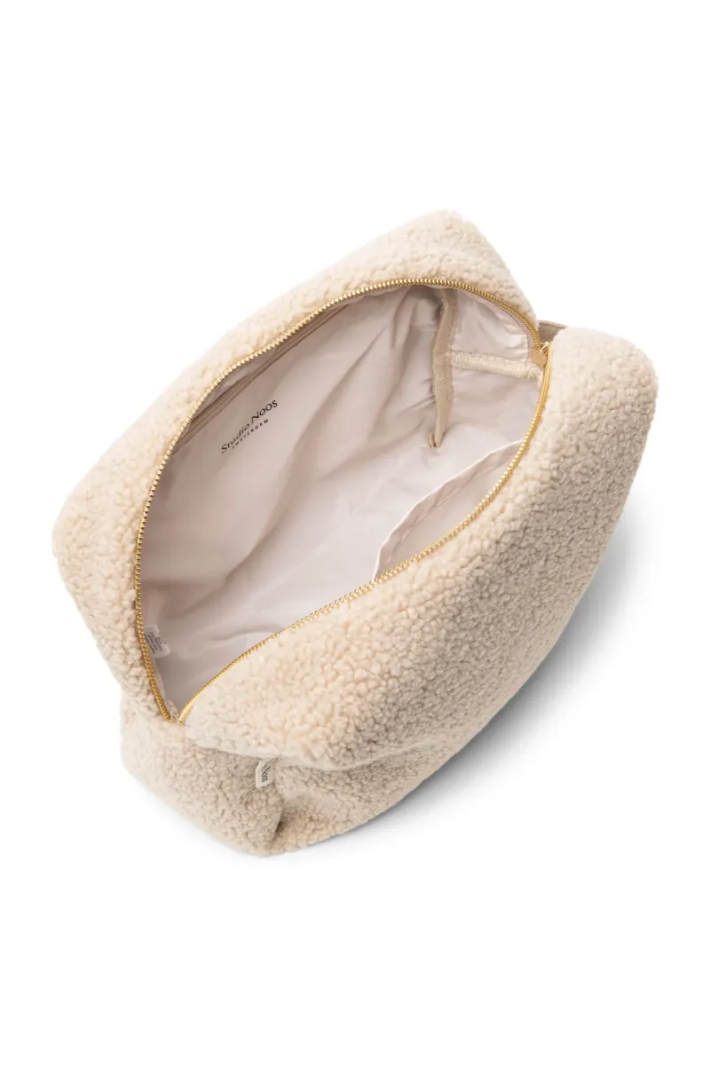 Teddy Toiletry Bag | Ecru - Image 5