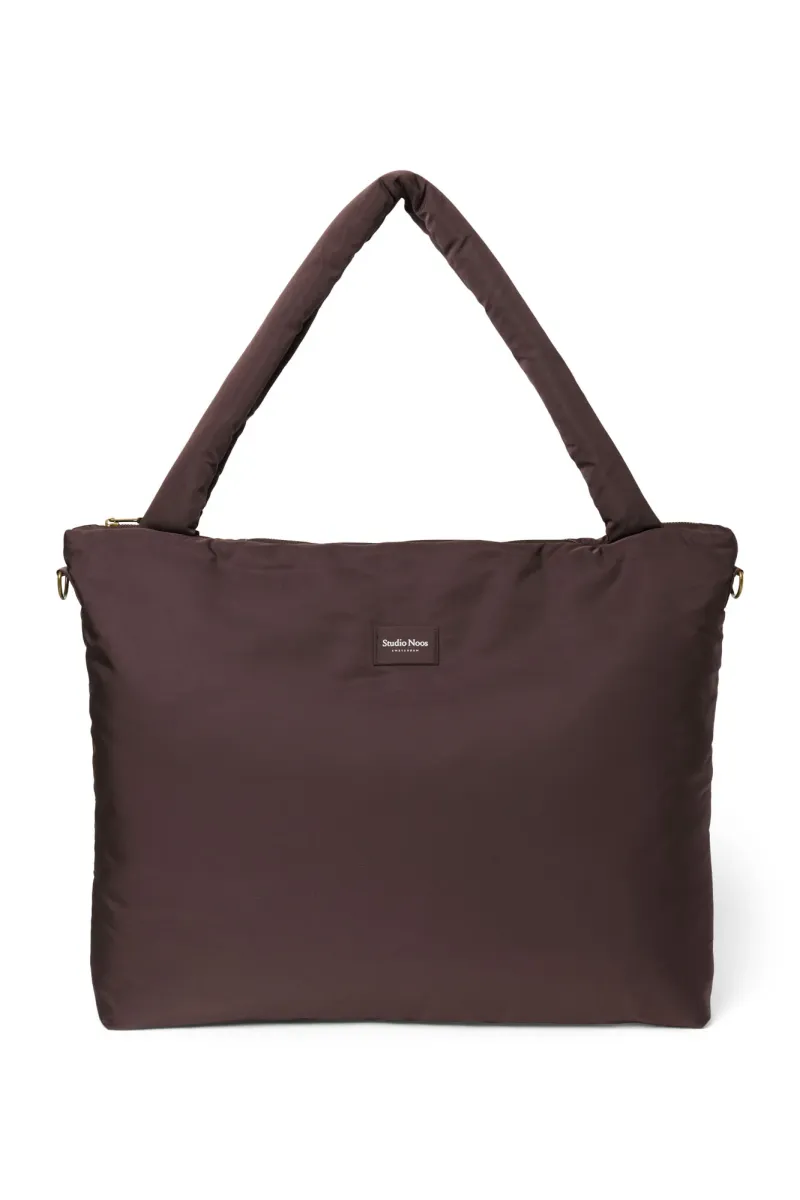 Puffy Diaper Bag | Brown