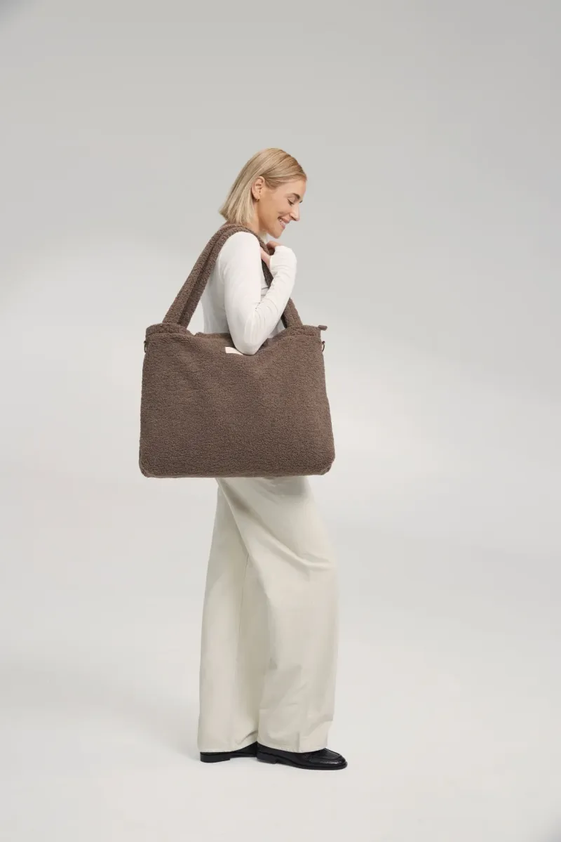 Teddy Diaper Bag | Brown - Image 2