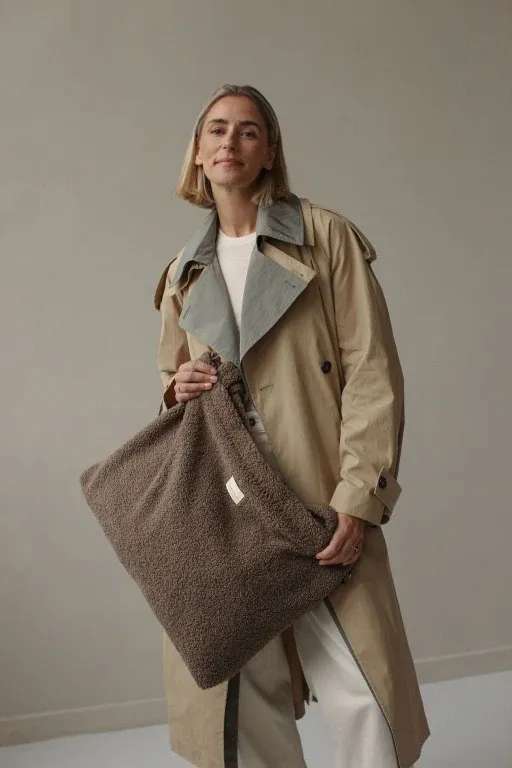 Teddy Diaper Bag | Brown - Image 4