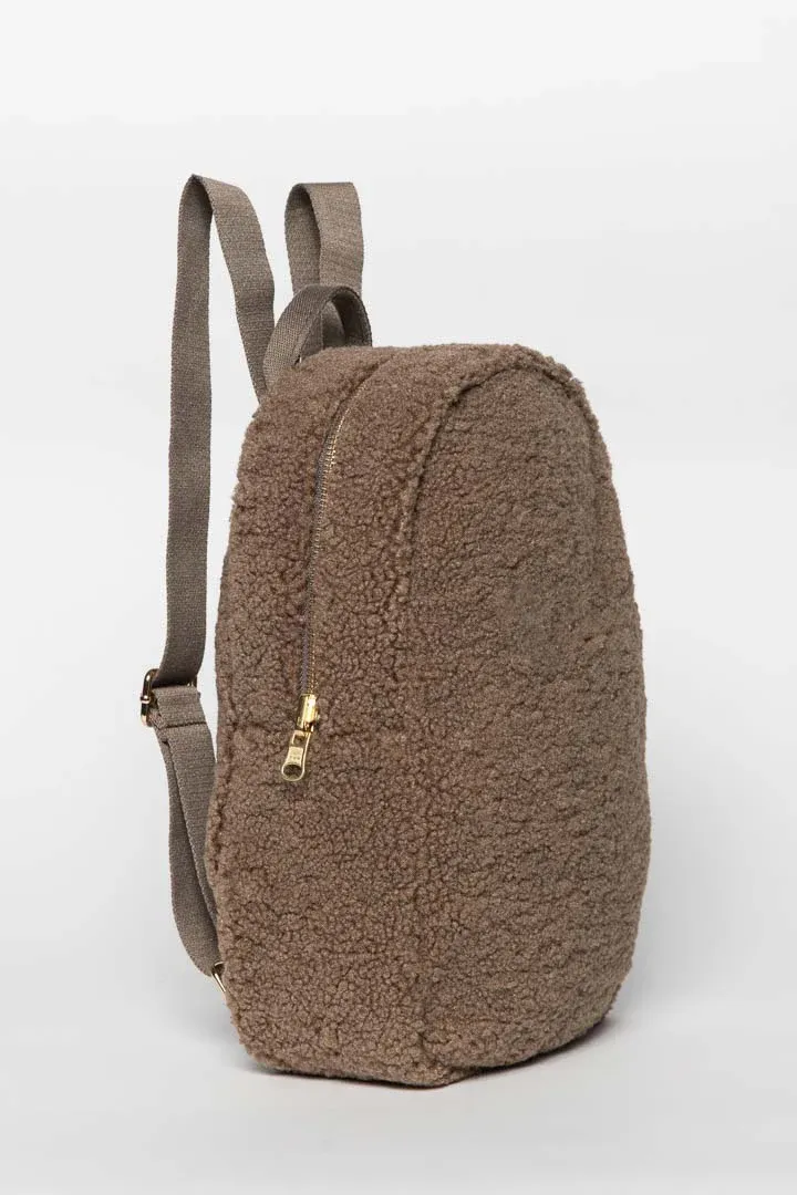 Teddy Mini Backpack | Brown - Image 3