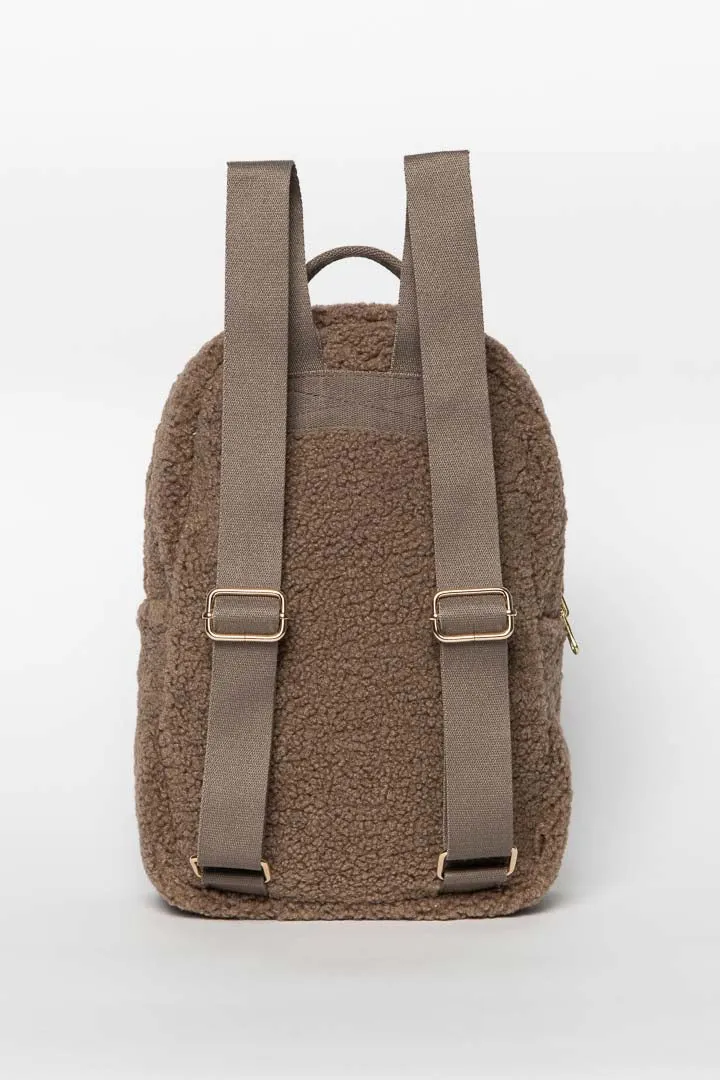 Teddy Mini Backpack | Brown - Image 5
