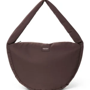 Puffy Cross Body Bag | Brown