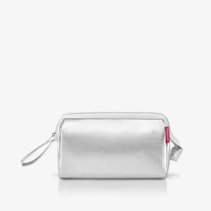 travelcosmetic silver crackle