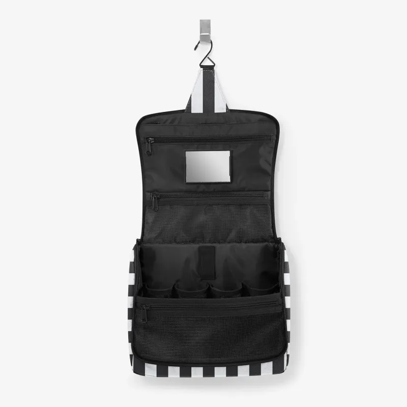 toiletbag XL summerstripes black - Image 4