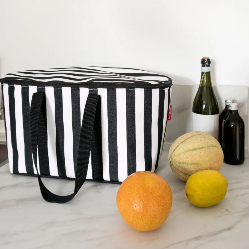 coolerbag summerstripes black - Image 3