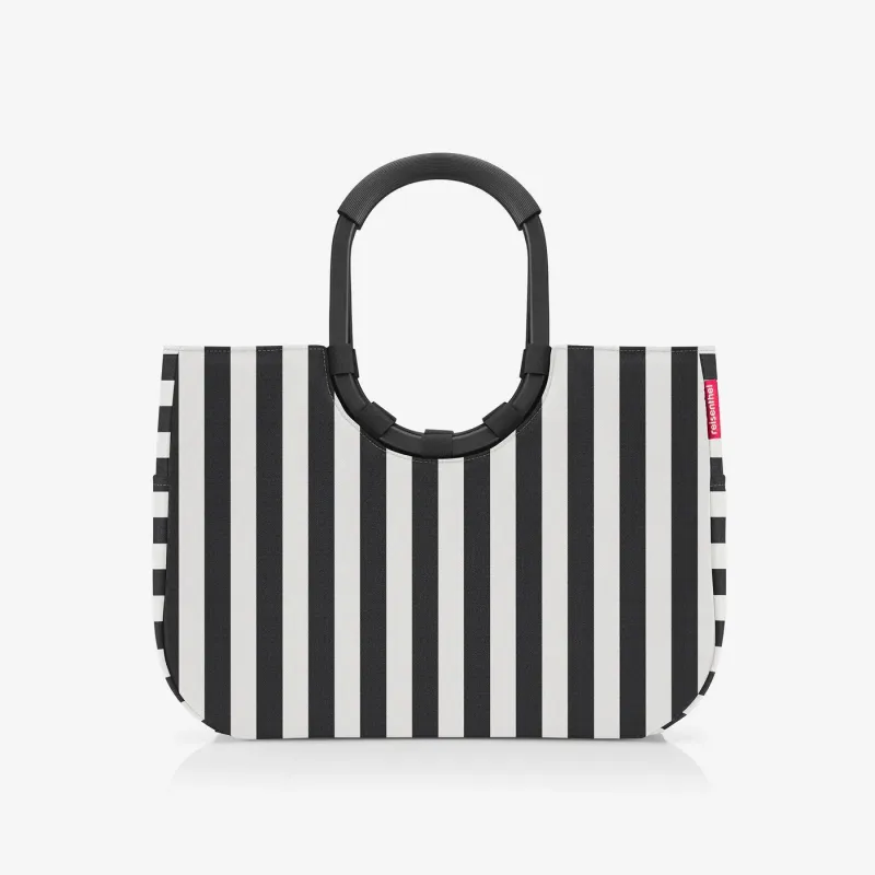 loopshopper L summerstripes black