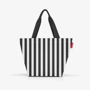 shopper M summerstripes black