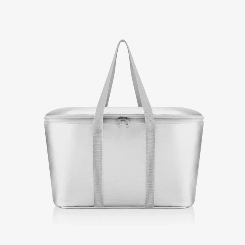 coolerbag silver crackle