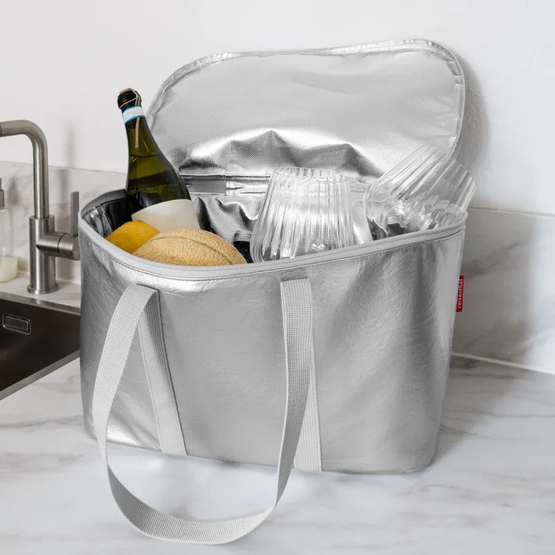 coolerbag silver crackle - Image 3