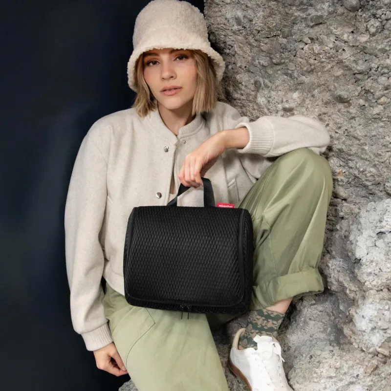 toiletbag XL mesh black - Image 3