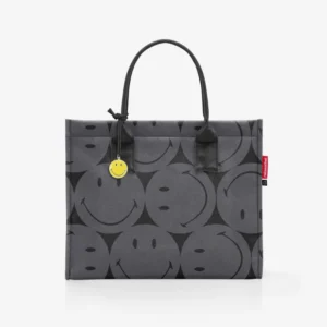 daily shopper smiley grey