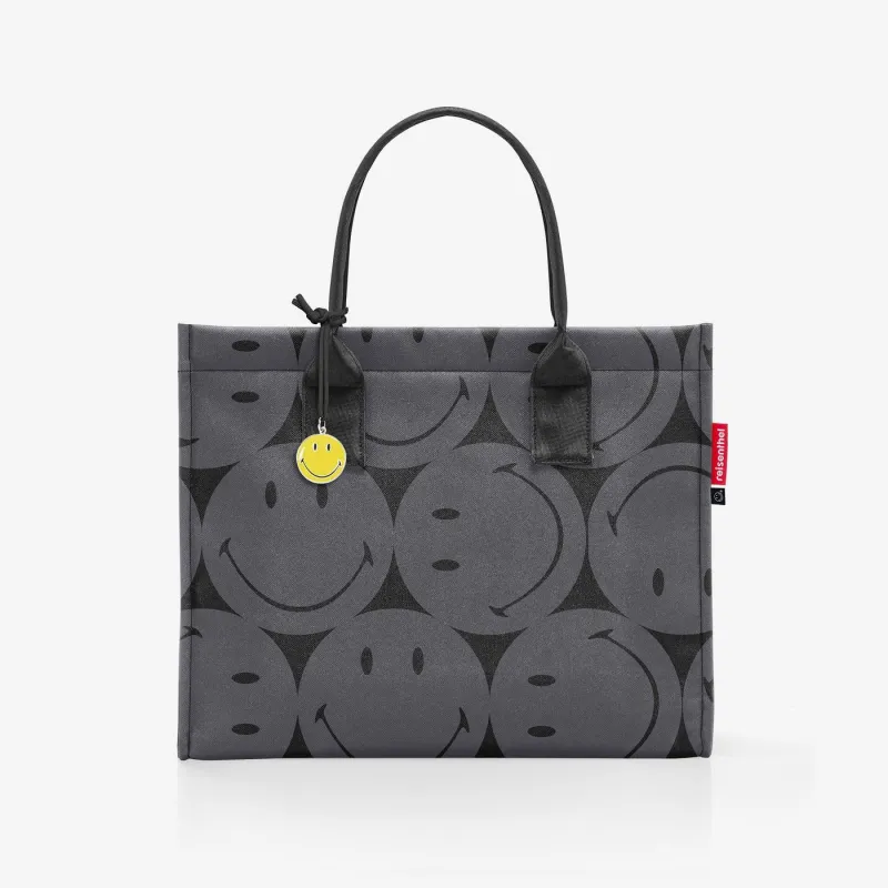 daily shopper smiley grey