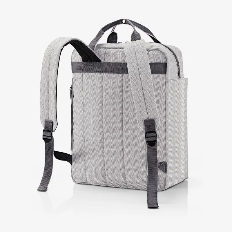 allday backpack M herringbone grey - Image 5