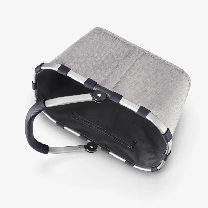carrybag herringbone grey - Image 5