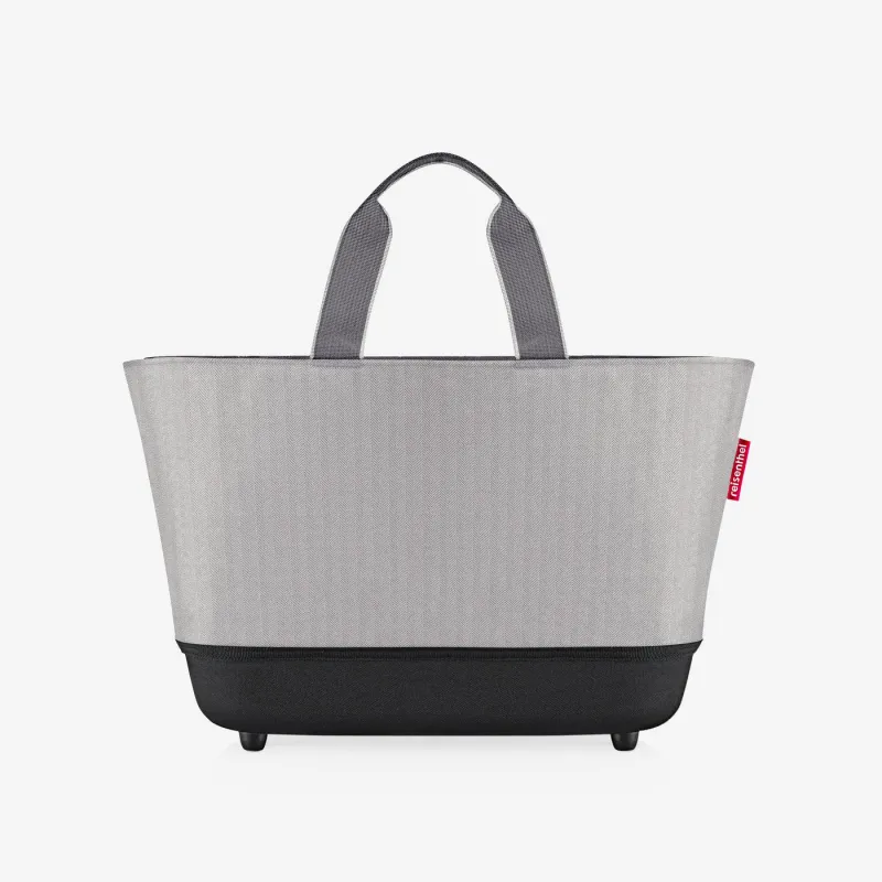 shoppingbasket herringbone grey