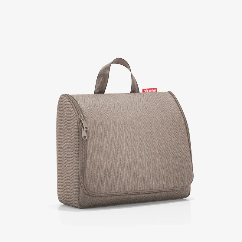 toiletbag XL herringbone mokka - Image 4