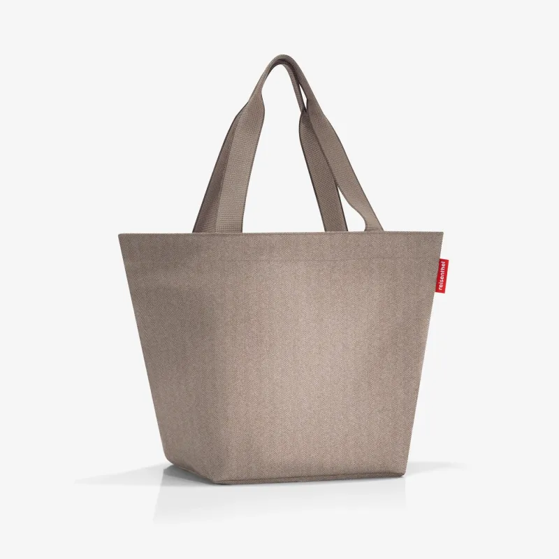 shopper M herringbone mokka - Image 4