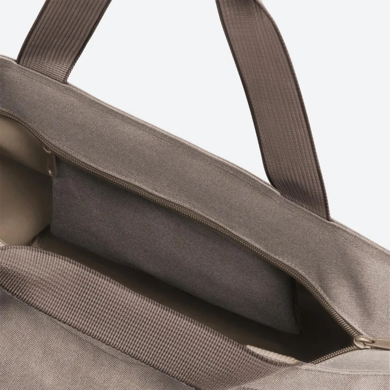 shopper M herringbone mokka - Image 5