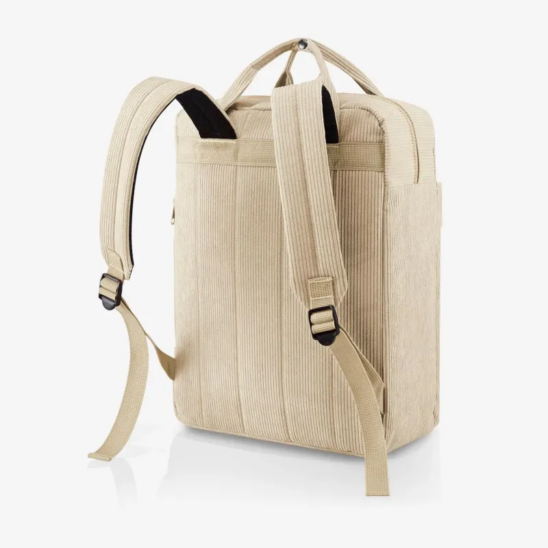 allday backpack M cord sand - Image 2