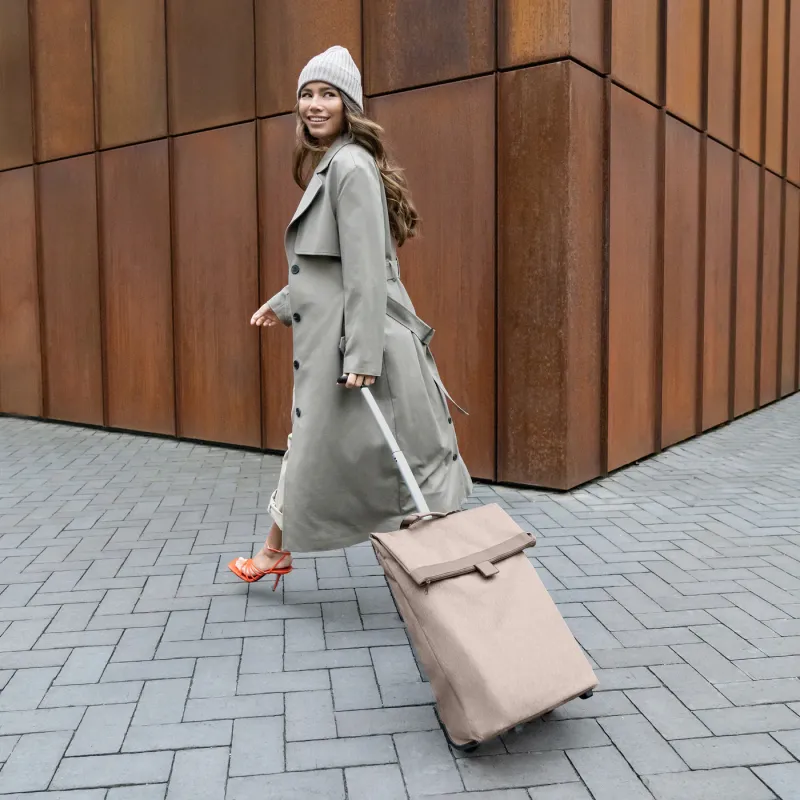 trolley M herringbone mokka - Image 3