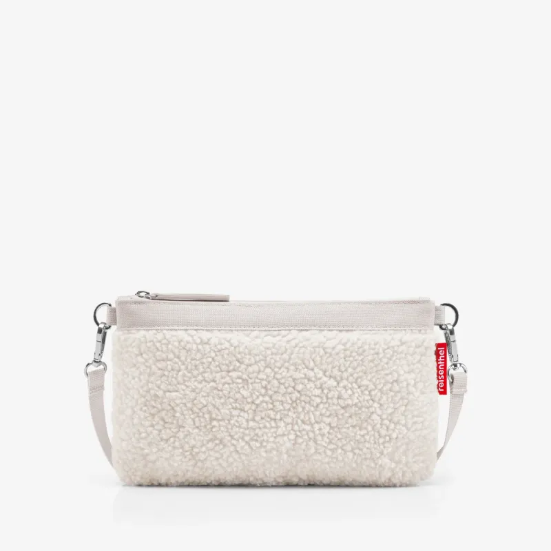 mini pouch teddy sand