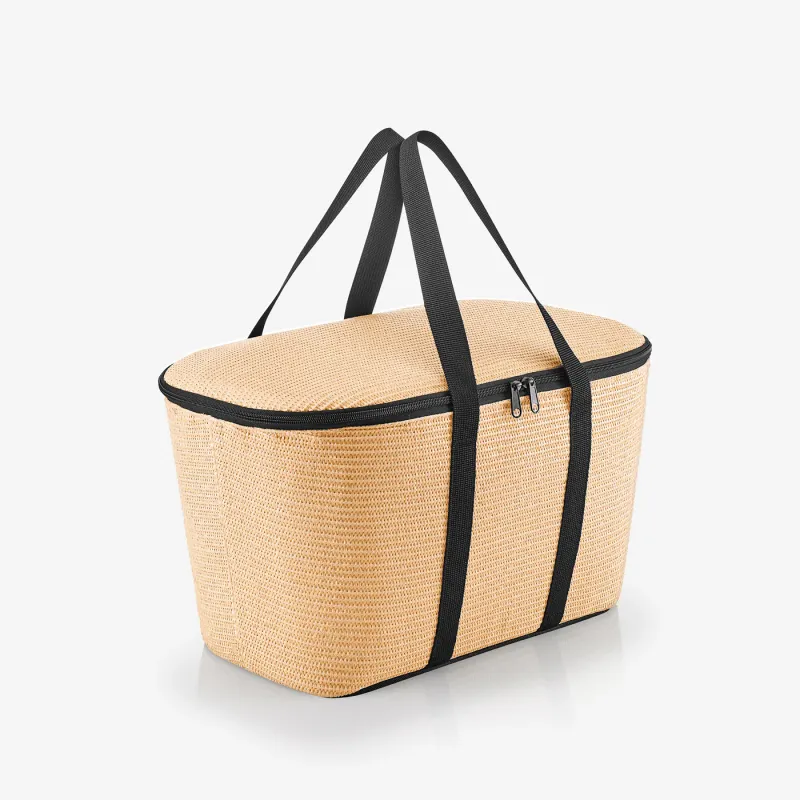 coolerbag raffia black - Image 3